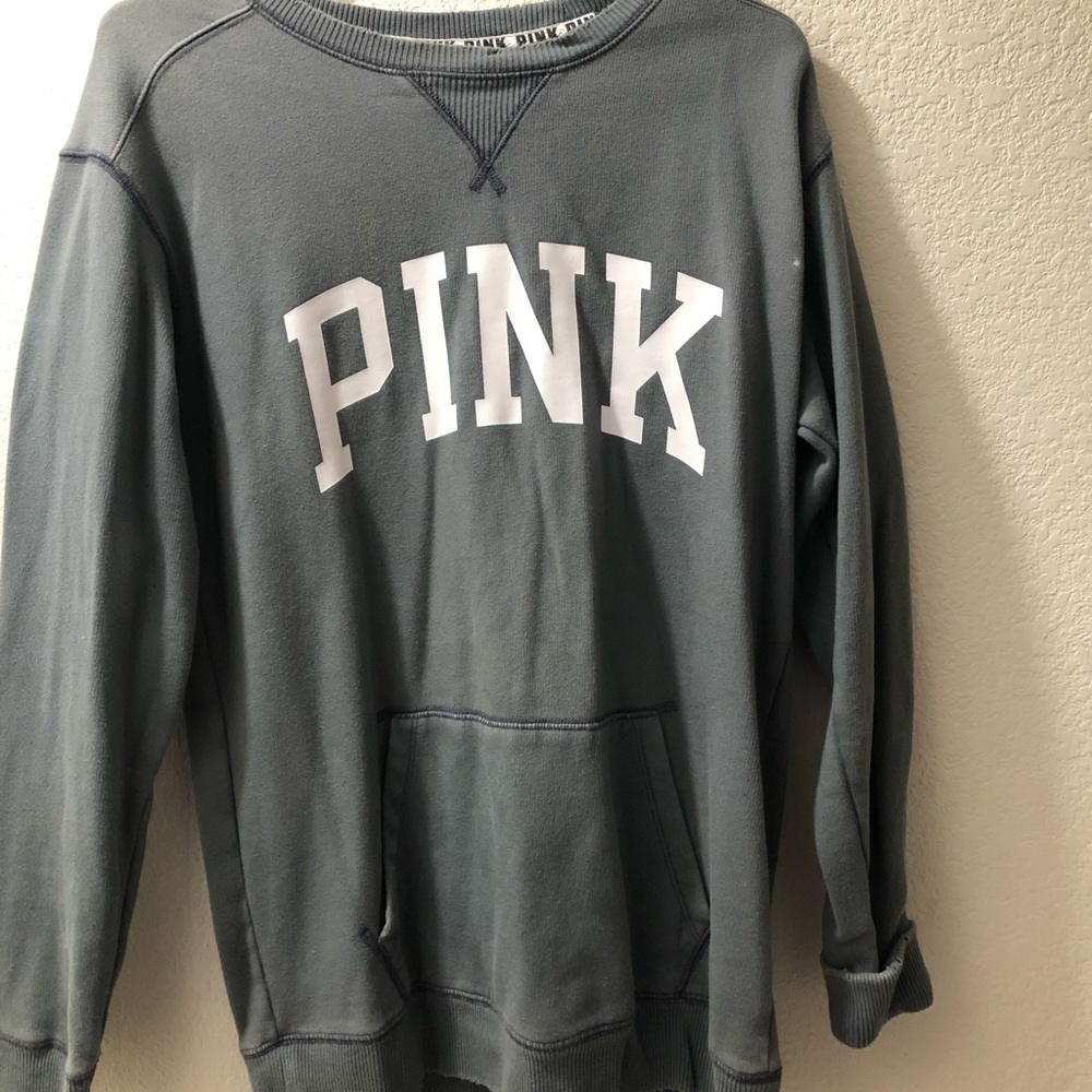 Pink crew neck